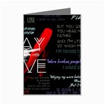 Stay Alive Mini Greeting Card