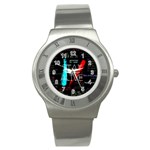 Stay Alive Stainless Steel Watch