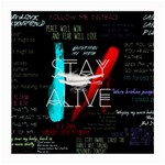 Stay Alive Medium Glasses Cloth (2 Sides)