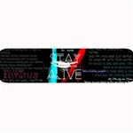 Stay Alive Large Bar Mat