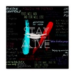 Stay Alive Face Towel