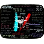 Stay Alive Two Sides Fleece Blanket (Mini)