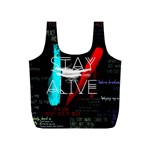 Stay Alive Full Print Recycle Bag (S)