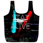 Stay Alive Full Print Recycle Bag (XXXL)