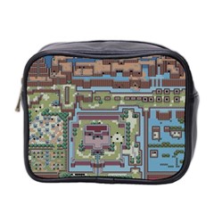 Arcade Game Retro Pattern Mini Toiletries Bag (two Sides)