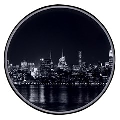 Photography Of Buildings New York City  Nyc Skyline Wireless Fast Charger(black) by Bakwanart