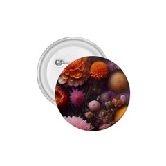 Flowers Petals Blossoms Art Flora 1 75  Buttons by 99art