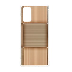 Wooden Wickerwork Texture Square Pattern Samsung Galaxy Note 20 Tpu Uv Case by 99art