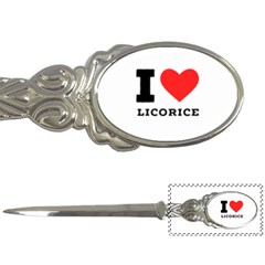 I Love Licorice Letter Opener by ilovewhateva