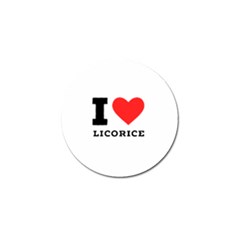 I Love Licorice Golf Ball Marker by ilovewhateva
