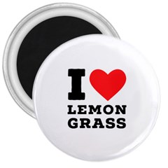 I Love Lemon Grass 3  Magnets by ilovewhateva