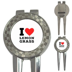 I Love Lemon Grass 3-in-1 Golf Divots by ilovewhateva