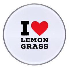 I Love Lemon Grass Wireless Fast Charger(white) by ilovewhateva