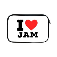 I Love Jam Apple Ipad Mini Zipper Cases by ilovewhateva