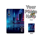 Digital Art Artwork Illustration Vector Buiding City Playing Cards 54 Designs (Mini) Front - Club3