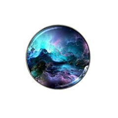 Abstract Graphics Nebula Psychedelic Space Hat Clip Ball Marker (10 Pack) by 99art