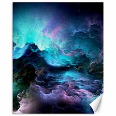 Abstract Graphics Nebula Psychedelic Space Canvas 11  X 14  by 99art