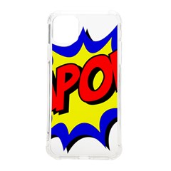 Kapow-comic-comic-book-fight Iphone 11 Pro Max 6 5 Inch Tpu Uv Print Case by 99art