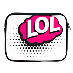Lol-acronym-laugh-out-loud-laughing Apple Ipad 2/3/4 Zipper Cases by 99art