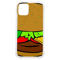 Hamburger-cheeseburger-fast-food Iphone 12 Mini Tpu Uv Print Case	 by 99art