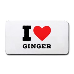 I Love Ginger Medium Bar Mat by ilovewhateva