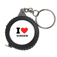 I Love Ginger Measuring Tape by ilovewhateva