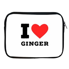 I Love Ginger Apple Ipad 2/3/4 Zipper Cases by ilovewhateva