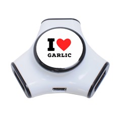 I Love Garlic 3-port Usb Hub by ilovewhateva
