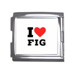 I love fig  Mega Link Italian Charm (18mm) Front