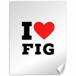 I love fig  Canvas 12  x 16 