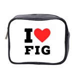I love fig  Mini Toiletries Bag (Two Sides)