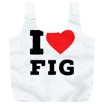I love fig  Full Print Recycle Bag (XL)