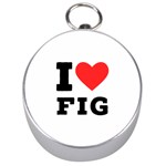 I love fig  Silver Compasses Front