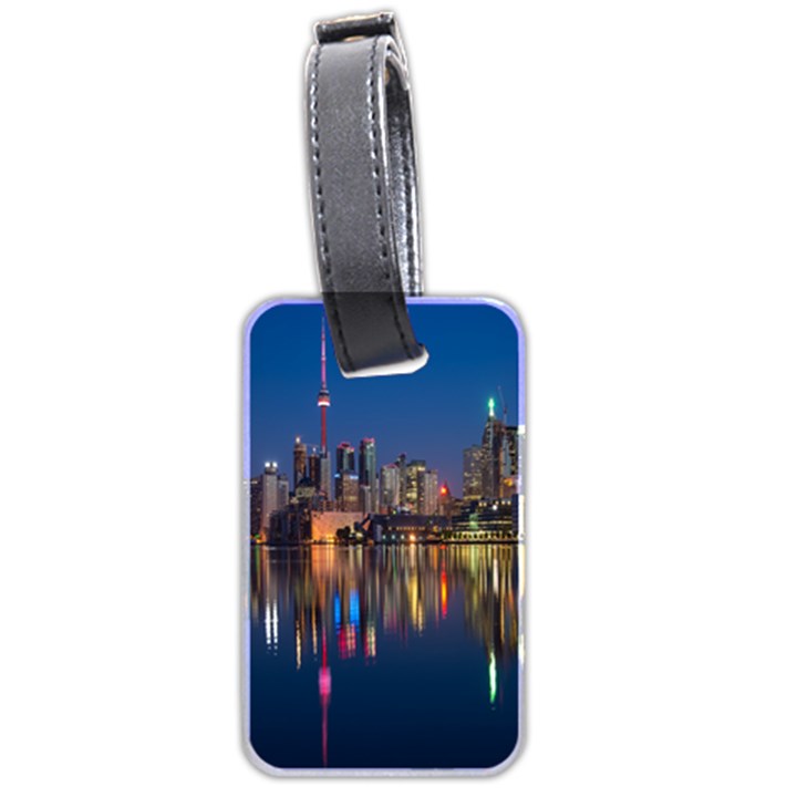 Seaside River Luggage Tag (two sides)