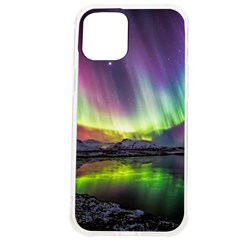 Aurora Borealis Polar Northern Lights Natural Phenomenon North Night Mountains Iphone 12 Pro Max Tpu Uv Print Case