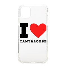 I Love Cantaloupe  Iphone 11 Tpu Uv Print Case by ilovewhateva