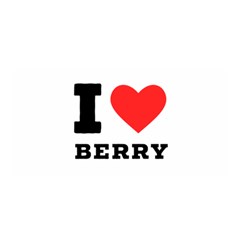 I Love Berry Satin Wrap 35  X 70  by ilovewhateva