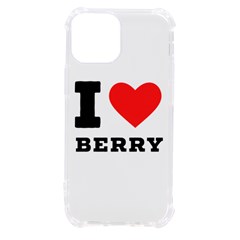 I Love Berry Iphone 13 Mini Tpu Uv Print Case by ilovewhateva