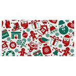 Background Vector Texture Christmas Winter Pattern Seamless Banner and Sign 6  x 3 