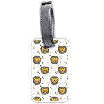 Lion Heads Pattern Design Doodle Luggage Tag (one side)