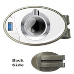 Washing Machines Home Electronic Money Clips (Oval)  Front