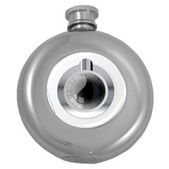 Washing Machines Home Electronic Round Hip Flask (5 Oz) by Cowasu