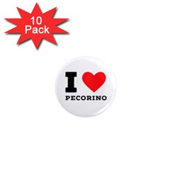 I Love Pecorino  1  Mini Magnet (10 Pack)  by ilovewhateva