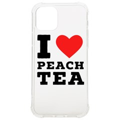 I Love Peach Tea Iphone 12/12 Pro Tpu Uv Print Case by ilovewhateva