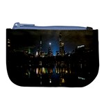 New York Night Central Park Skyscrapers Skyline Large Coin Purse