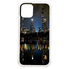 New York Night Central Park Skyscrapers Skyline Iphone 12 Mini Tpu Uv Print Case	 by Cowasu