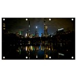 New York Night Central Park Skyscrapers Skyline Banner and Sign 7  x 4 