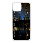 New York Night Central Park Skyscrapers Skyline iPhone 14 TPU UV Print Case
