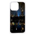New York Night Central Park Skyscrapers Skyline iPhone 14 Pro Max TPU UV Print Case