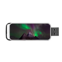 Fantasy Pyramid Mystic Space Aurora Portable Usb Flash (one Side) by Cowasu